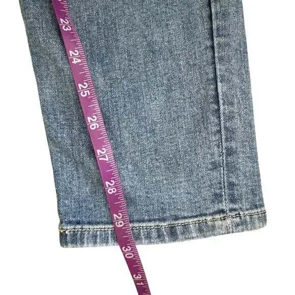 Judy Blue Jeans Womens 3 26 Boyfriend Fit Distressed Ripped Medium Wash Denim - Picture 11 of 16